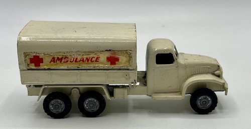 Camion gmc ambulance bachée - ambulance,